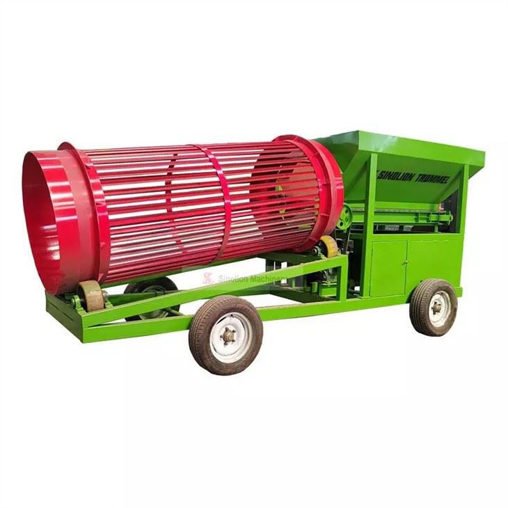 Firewood Wood Chips Trommel Screen