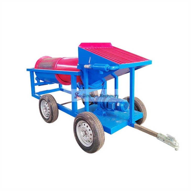Mobile Small Alluvial Gold Mining Mine